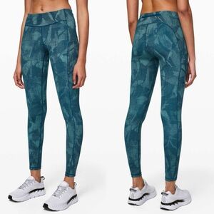 Lululemon Speed Up Tight 28" Bermuda Teal